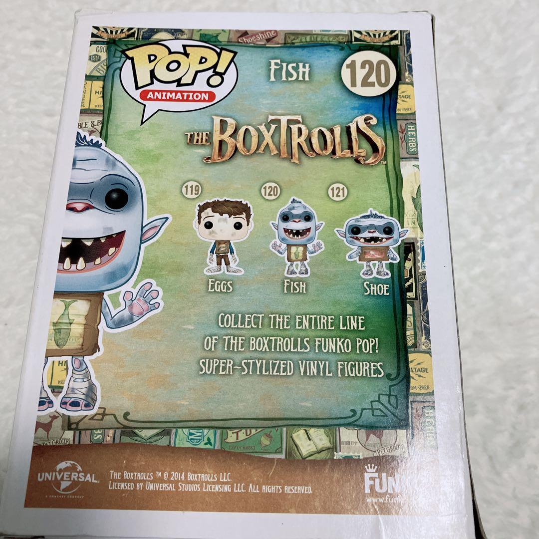 アメコミ POP! Animation The Boxtrolls Fish 120