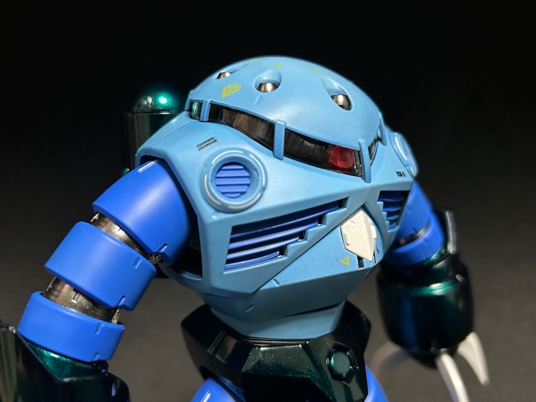 MGズゴック量産型イメージキャンディーグラデーション一部艶消し塗装済完成品