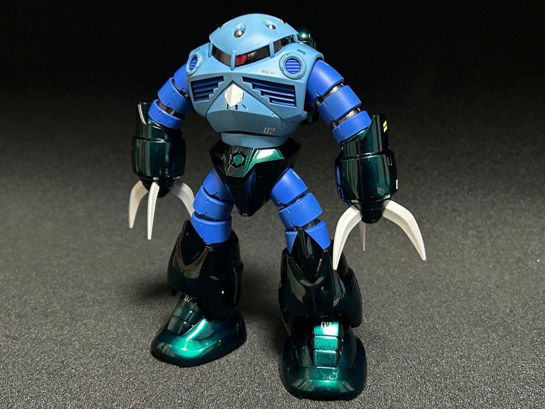 MGズゴック量産型イメージキャンディーグラデーション一部艶消し塗装済完成品