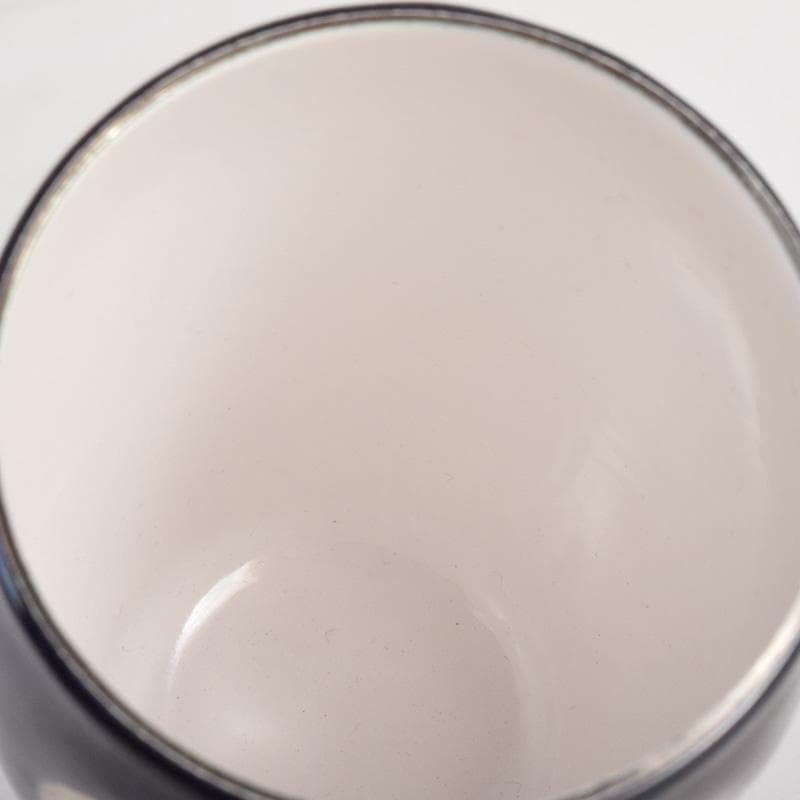 七宝焼　双鳥図　コップ　ビアグラス　2点　箱付　V　8278