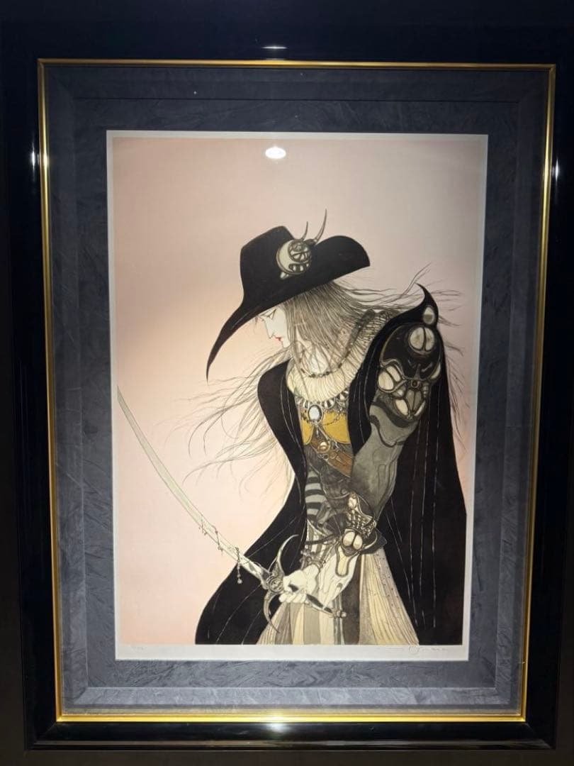 天野喜孝【夢なりし】シルクスクリーン