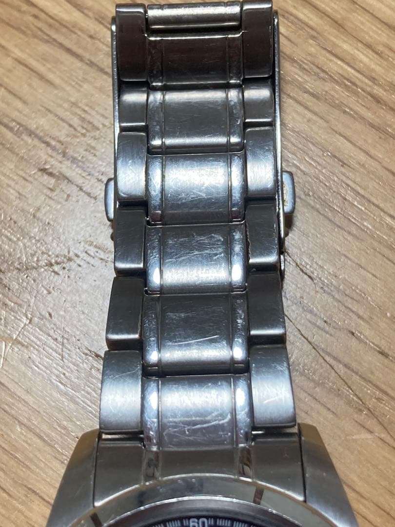 SEIKO SCVE051 自動巻き 時計 ネイビー