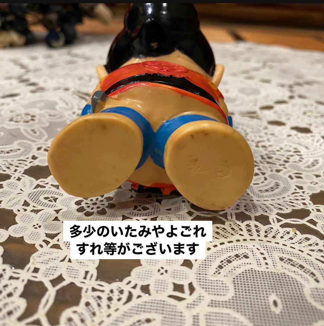 希少 ノイビタ 風のフジ丸 ソフビ人形 貯金箱 昭和レトロ レア 当時物