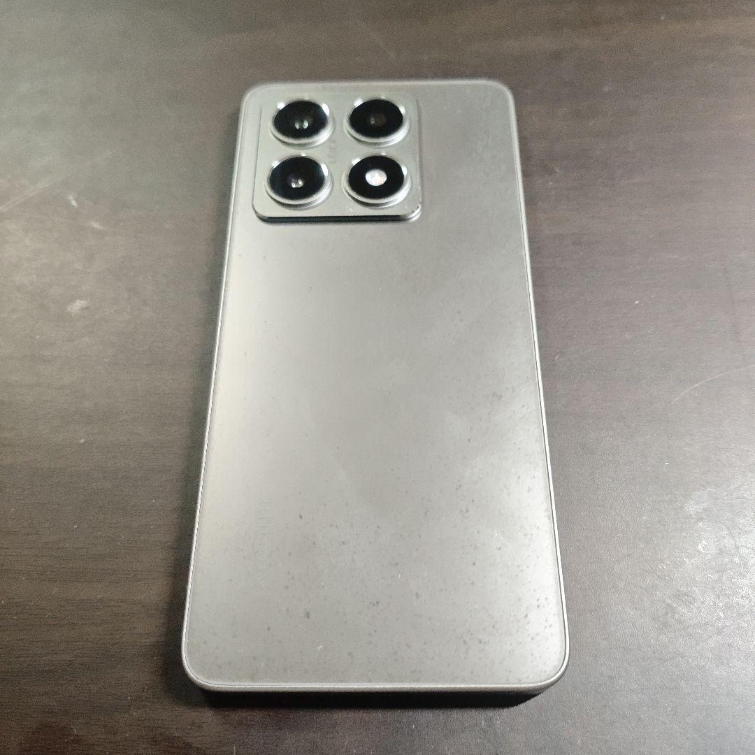 ⭐Xiaomi 14t⭐チタングレー⭐ＵＱモバイル購入⭐