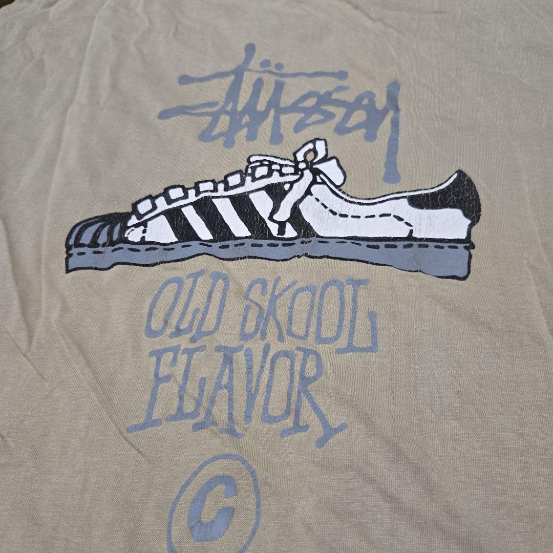 トップス STUSSY sneakers t used L