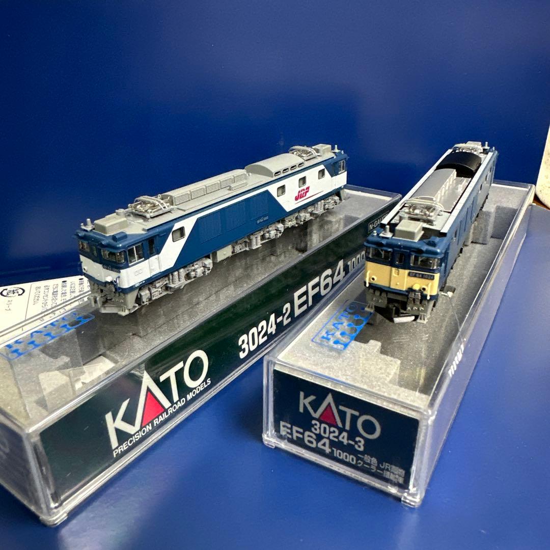 KATO 3024-2.3024-3 EF64-1000 2両セット+α