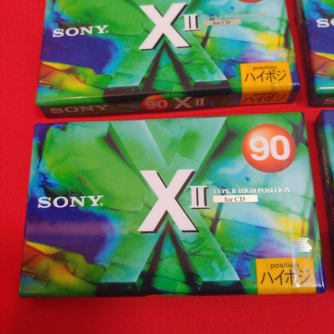 美品８本SONY C-90X2Bハイポジカセットテープ