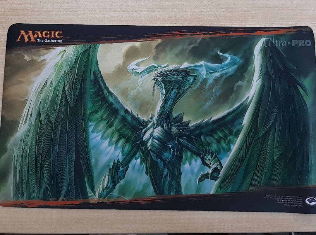 開封済美品　ウルトラプロ　プレイマット　プレマ　精霊龍、ウギン