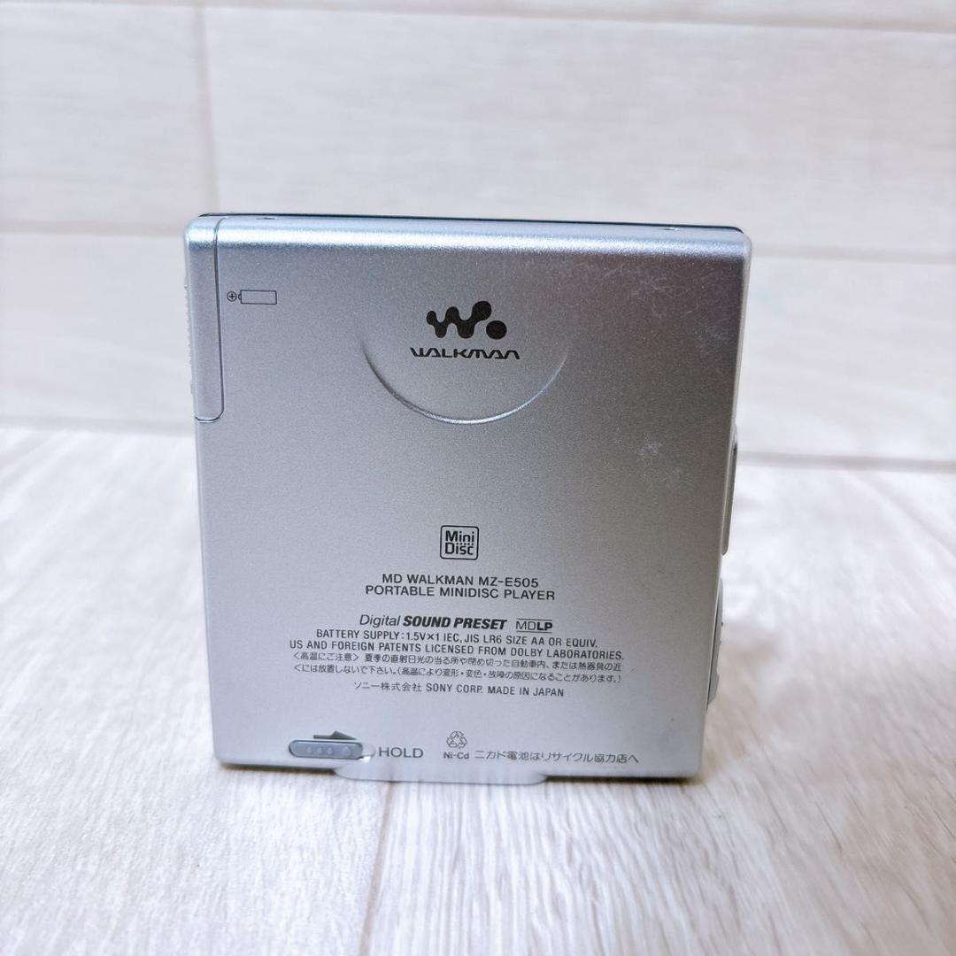 SONY ソニー ウォークマン MDプレーヤー MZ-E505 MDLP対応