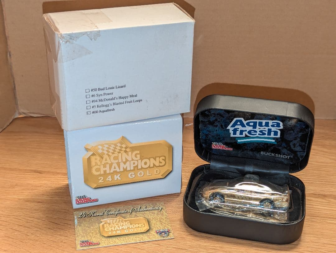 激レアRacing Champions 24K Gold Buckshot