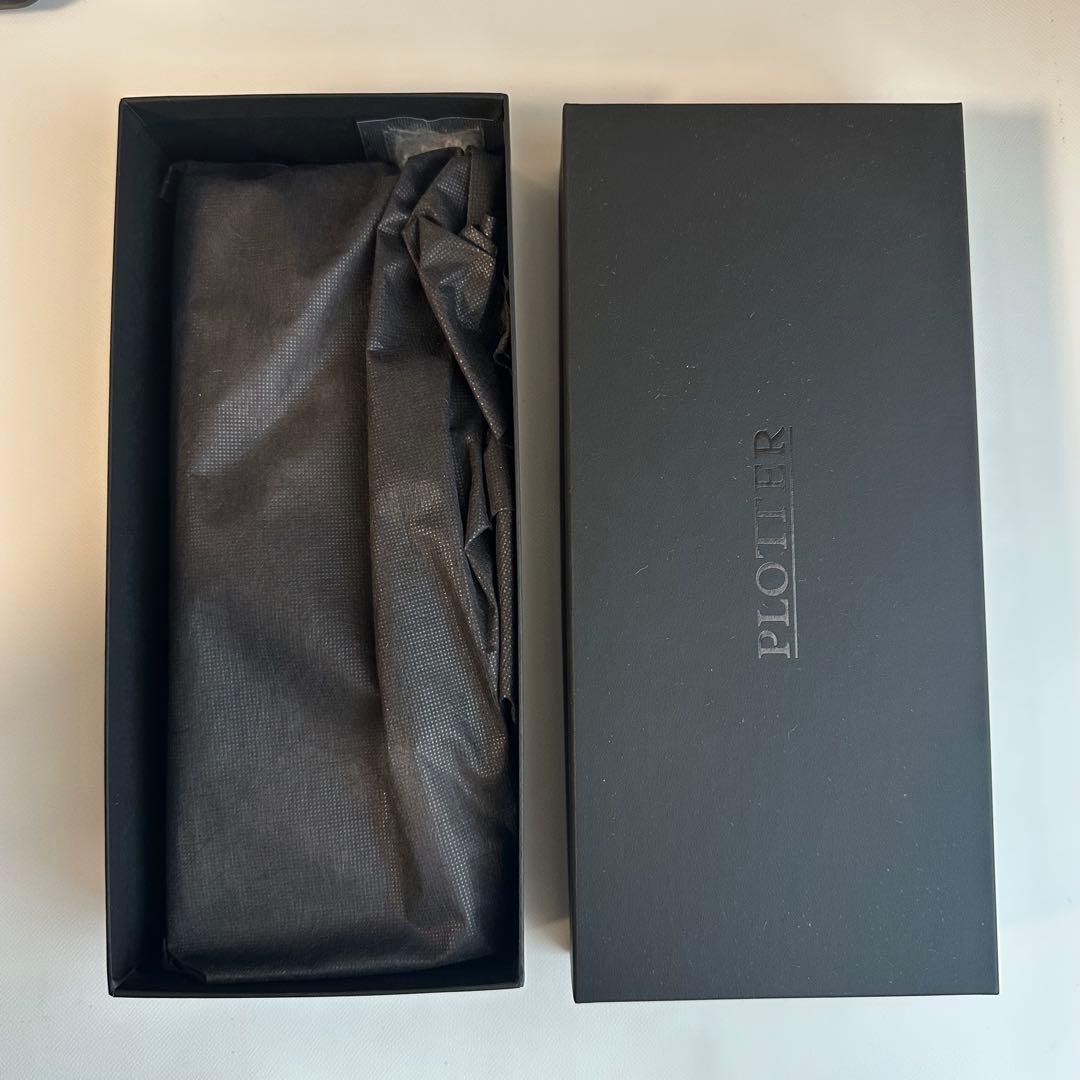 PLOTTERプロッターアメリカ限定ホースヘアーIIペンケース ネイビー+グレー