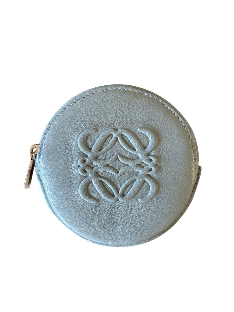 新品　LOEWEロエベ　丸型ケース　箱付き　アナグラムロゴ