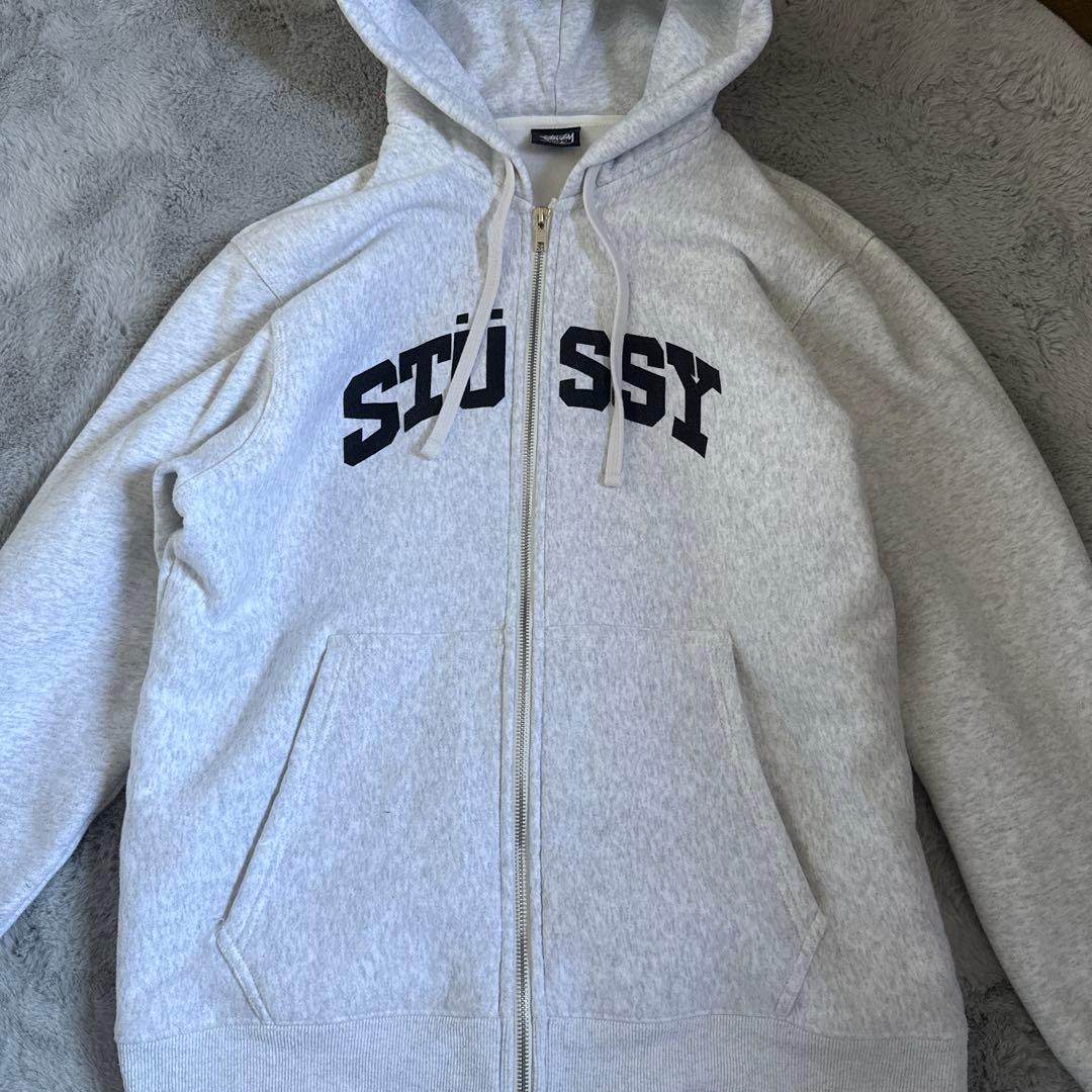 stussy ジップアップパーカー y2k Lサイズ