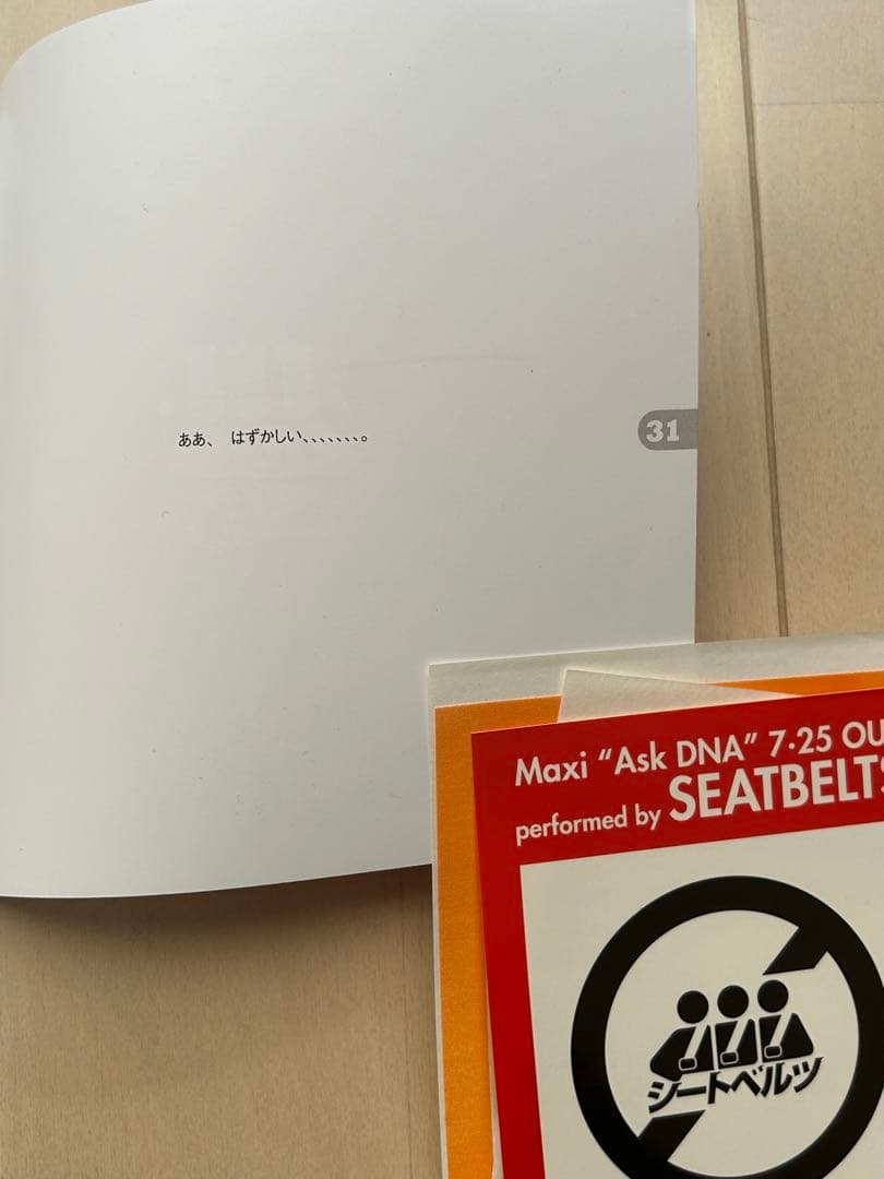 菅野よう子　シートベルツ　ライブ　SEATBELTS パンフレット　ステッカー