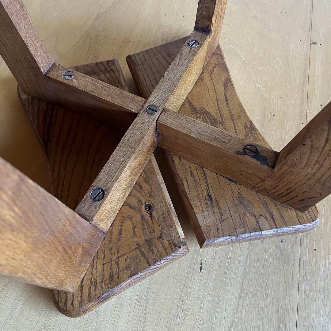 スツール Marcel Gascoin Trefle Stool Arhec 1950s