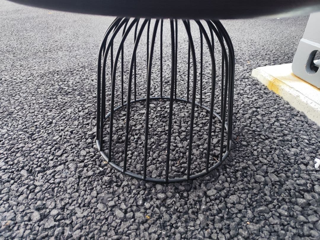 kiroroミッドセンチュリー風 1人掛けソファ2脚＆カフェテーブルセット