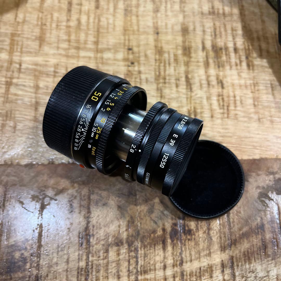 Leica エルマーM 50mm F2.8ブラック 6bit無し
