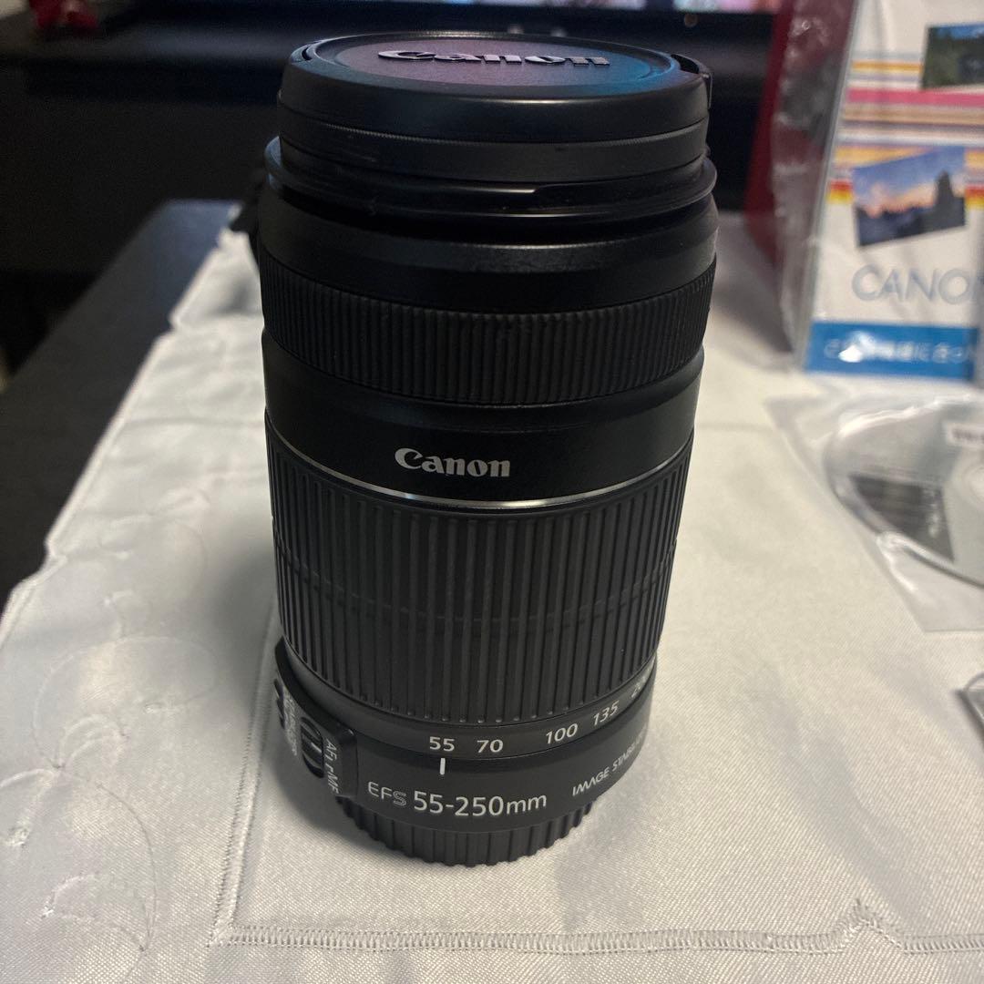 美品　Canon EOS Kiss X6i EF-S 55-250mmレンズ付き