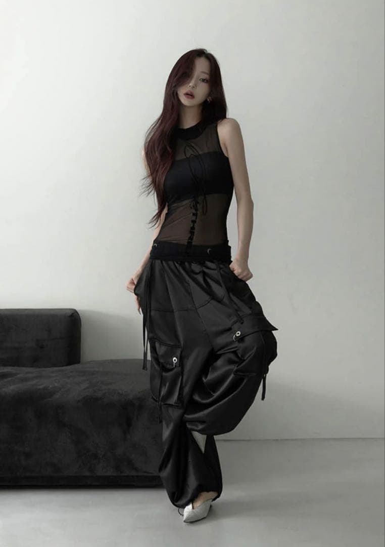 theredthread S logo hoodie tank タンク ノースリ