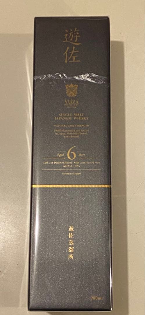遊佐　YUZA シングルモルト ジャパニーズ ウイスキー 6年　新品未開封