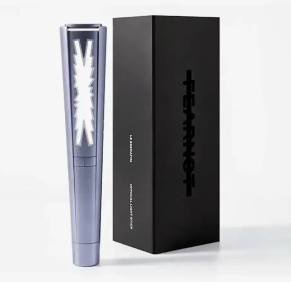 LE SSERAFIM CRYSTAL LIGHT STICK シルバー
