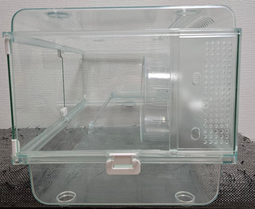 GEX グラスハーモニー600 ハムスターケージ ＋ 専用ステージ付き