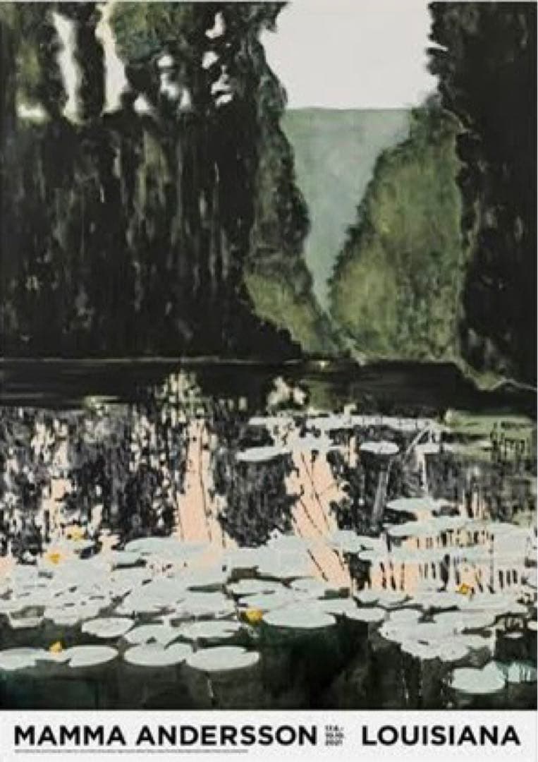 国内未入荷 Mamma Andersson Pond (2019) Poster