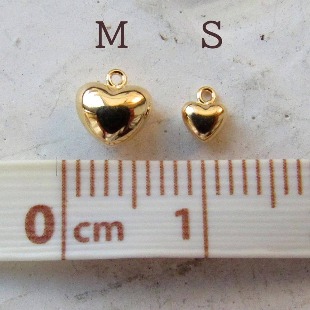 Koko プロフィール必読様 18K K18 チャーム ハートM　４個