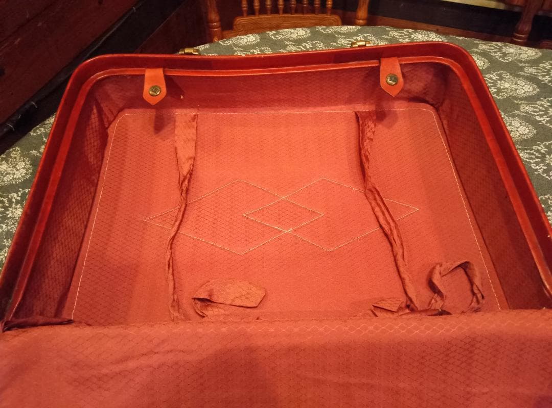 本革製ビンテージトランク