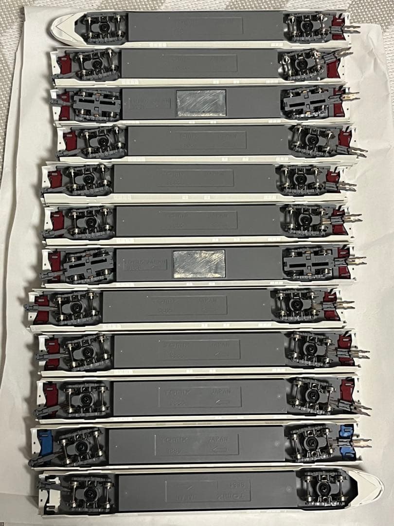 E7系北陸新幹線　12両　tomix ライト点灯内2両動力動作確認済
