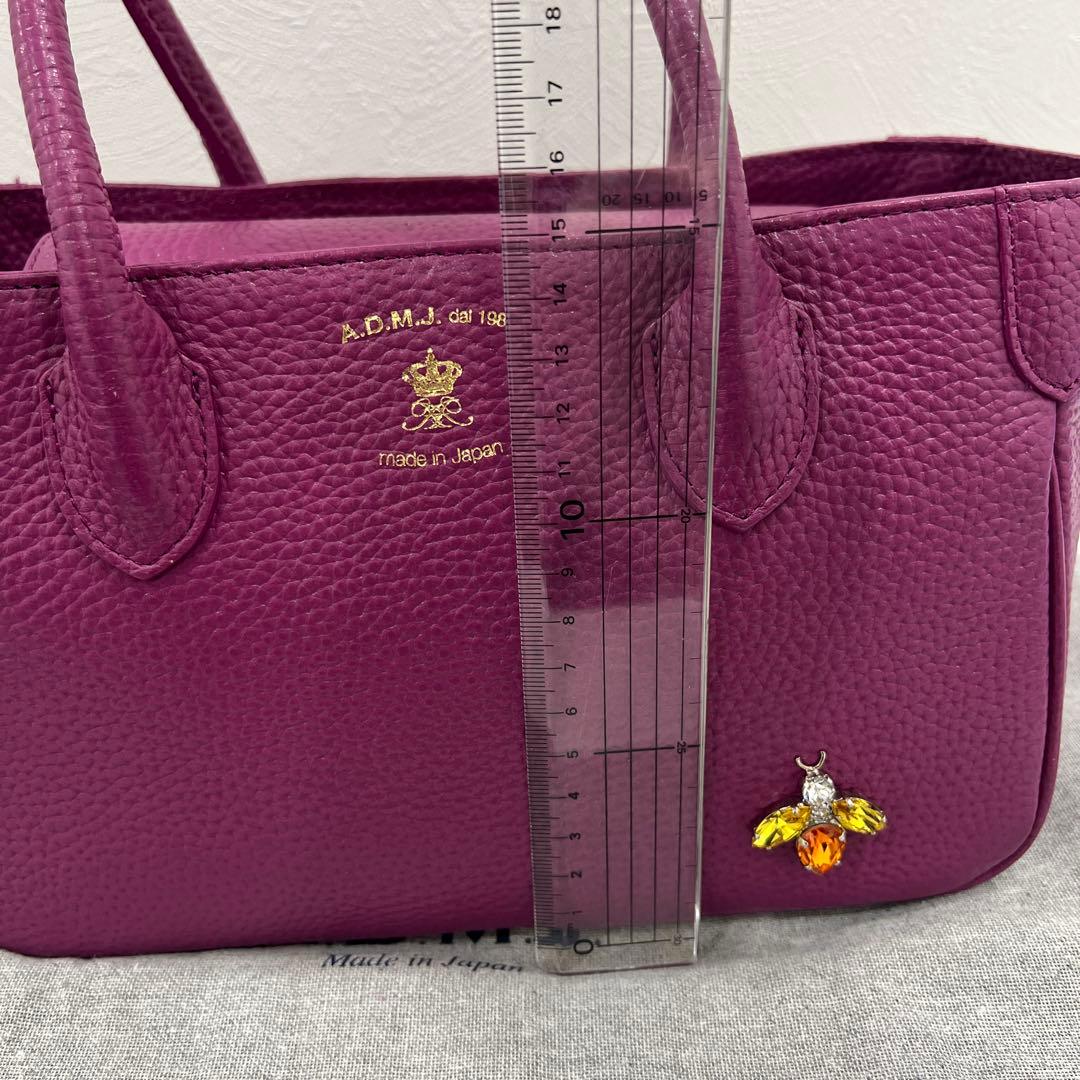 ADMJ エーディーエムジェイ　ミニトートバッグ　蜂