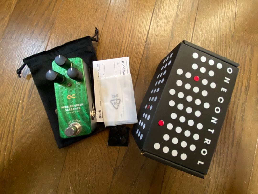 【美品】One Control Persian Green Screamer