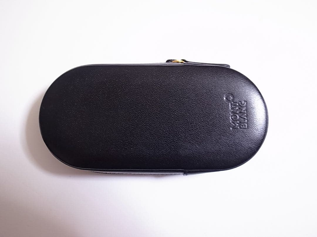 Montblanc モンブラン　革製　ペンケース　ペンポーチ　ボエム用　3本差