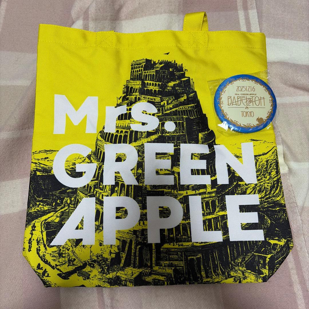 ミセス バベルの塔 バッグ 缶バッジ 12/16 東京公演