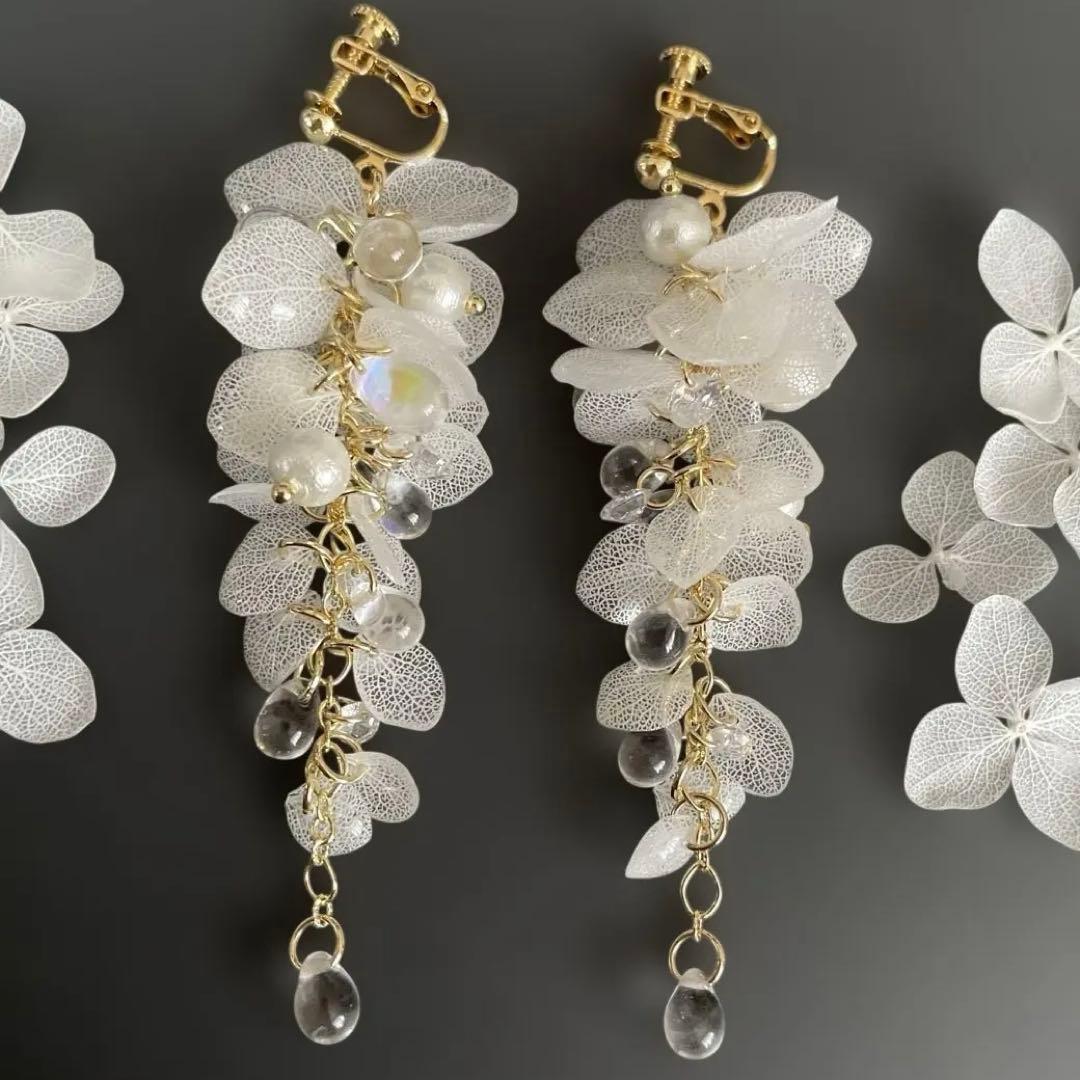 りん5ページ　ハンドメイドイヤリング4点