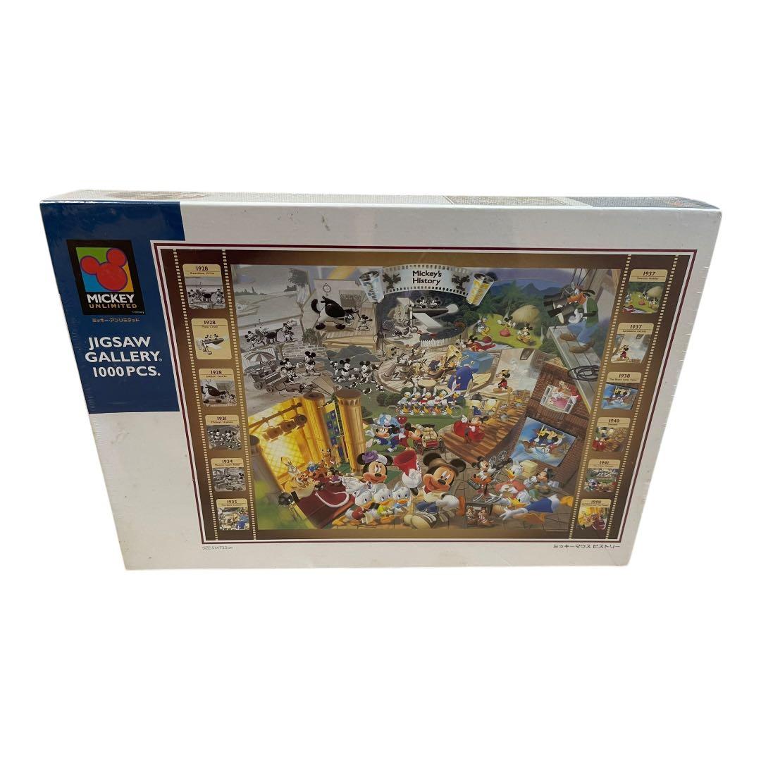 【未使用品】ディズニー ミッキーマウス ヒストリー ジグソーパズル 1000P
