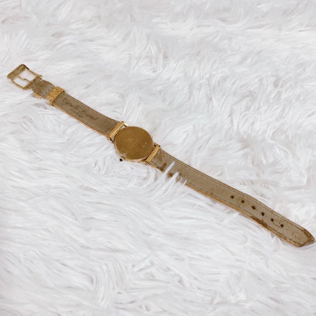 【動作未確認】BULOVA21 エルヴィン 腕時計 K18ゴールド レディース