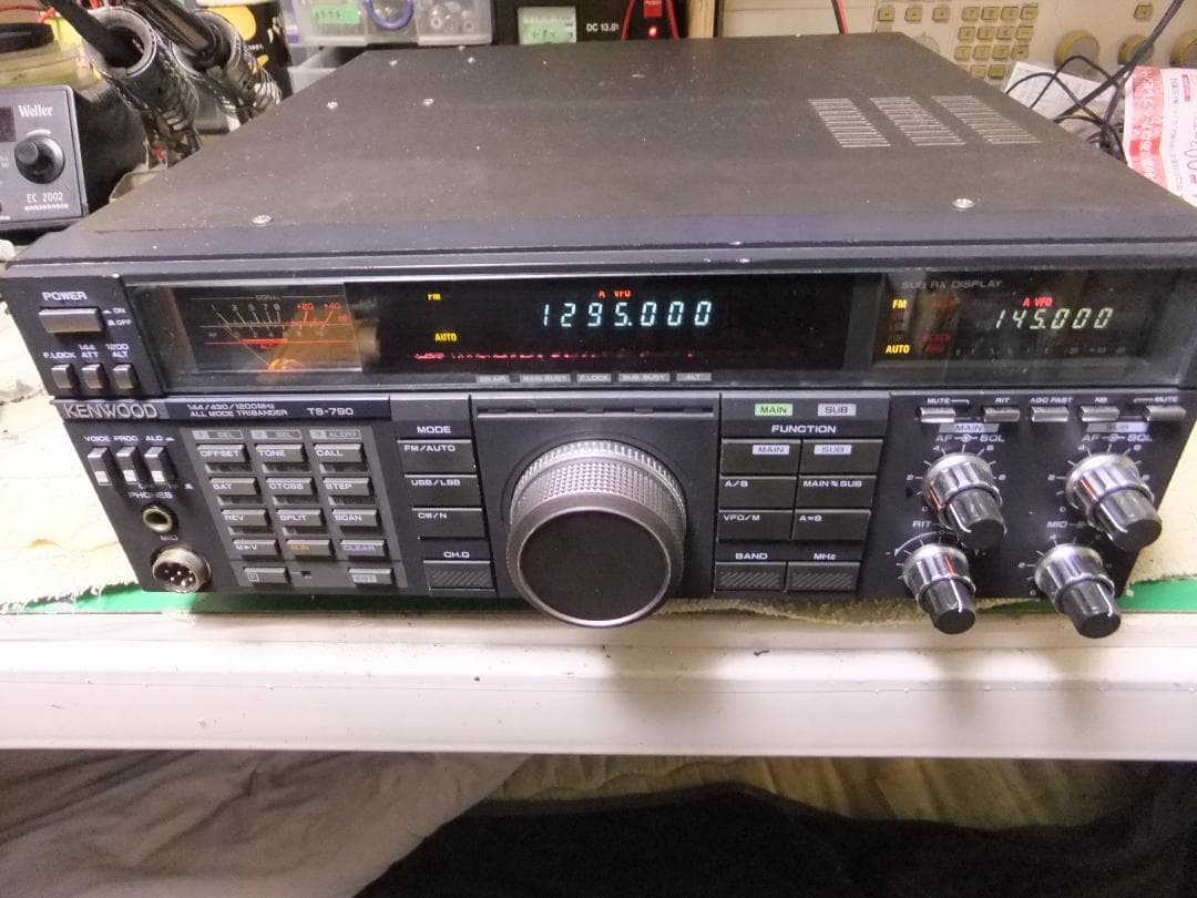 ☆ケンウッド　トリプルバンドオールモード機　TS-790S+UT-10（現状）