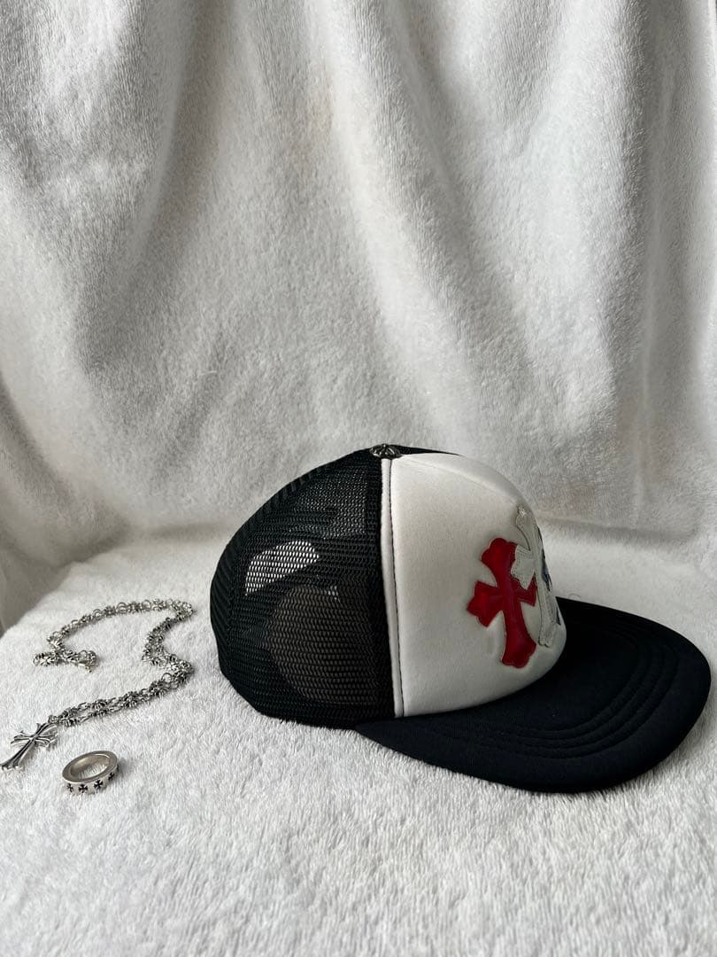 トリコロールトリプルクロストラッカー キャップ （CHROME HEARTS）