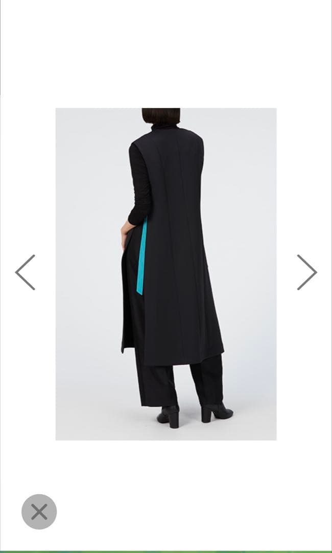 新品　Perfume Closet Long Gilet / Time Warp