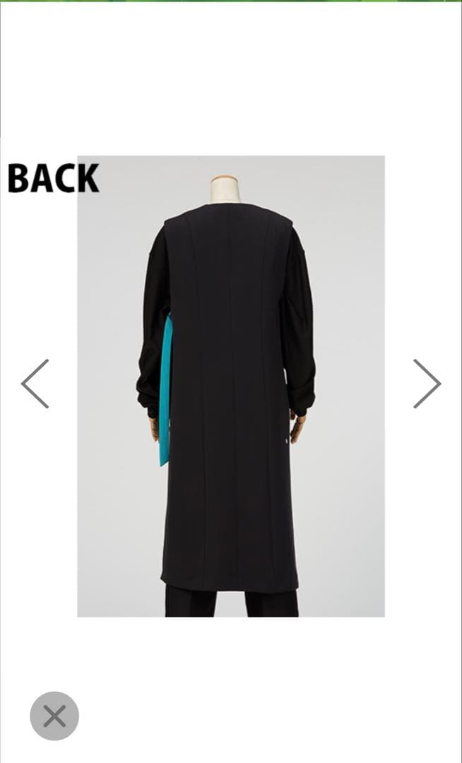 新品　Perfume Closet Long Gilet / Time Warp