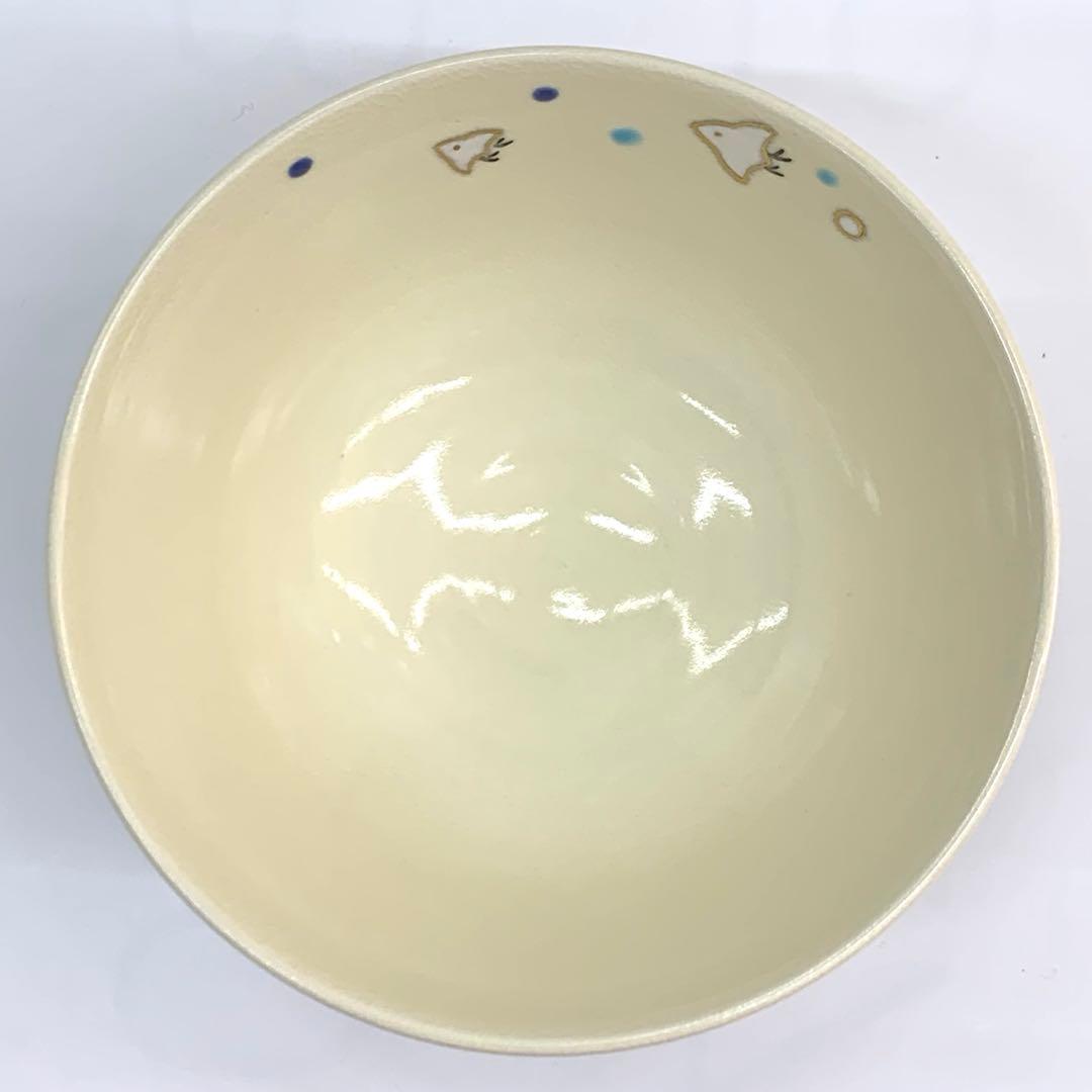 【茶碗　波千鳥】中村久光　紙箱