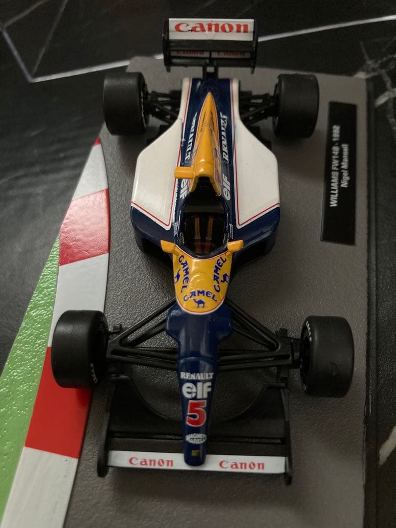 F1マシンコレクション ウィリアムズ　FW14B キャメル仕様　マンセル