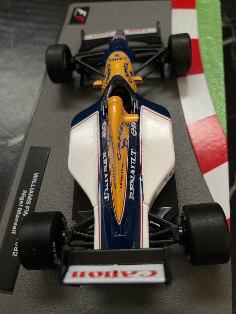 F1マシンコレクション ウィリアムズ　FW14B キャメル仕様　マンセル