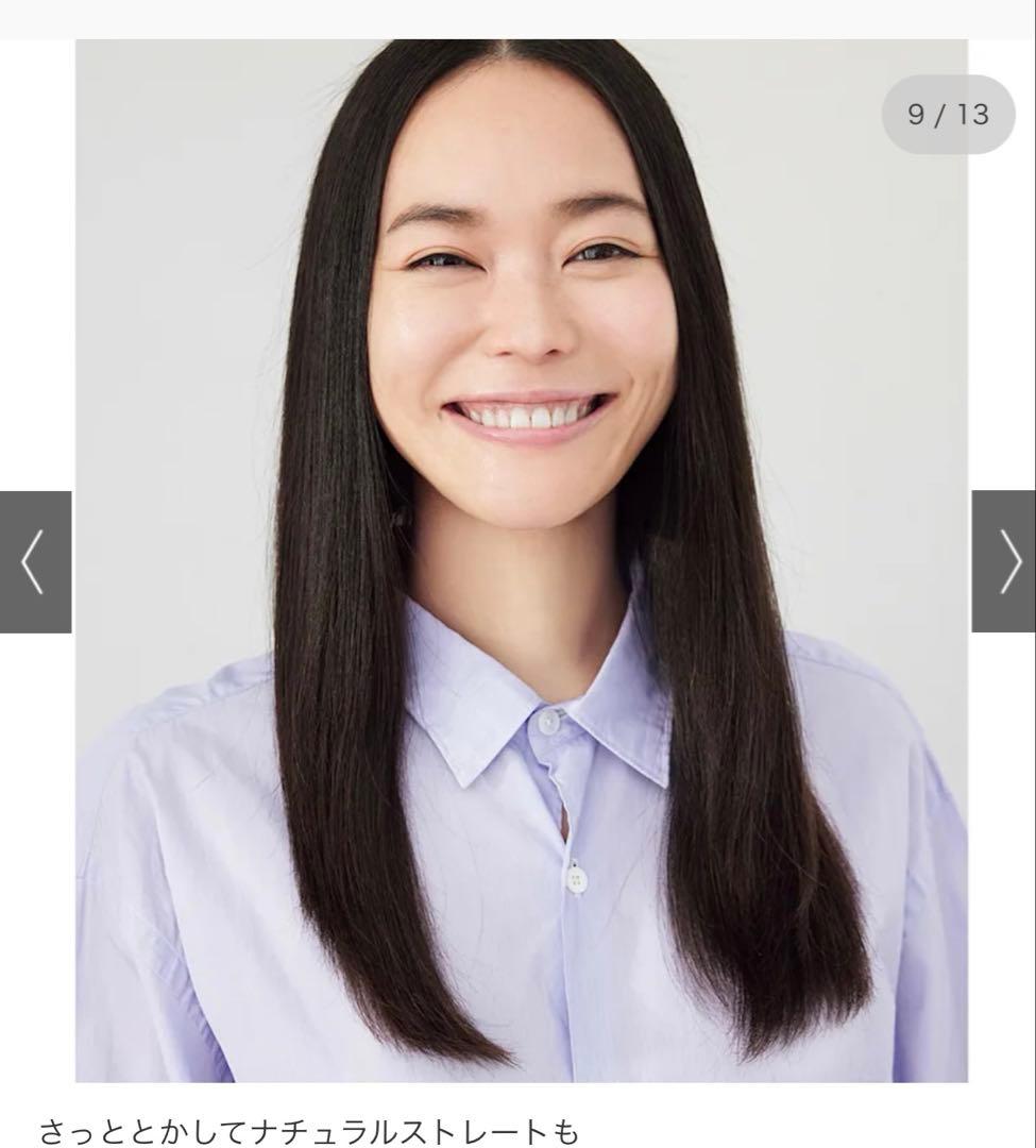 現行品/耐熱収納袋付き クレイツ　 ヴィエールS ブラシヘアアイロン