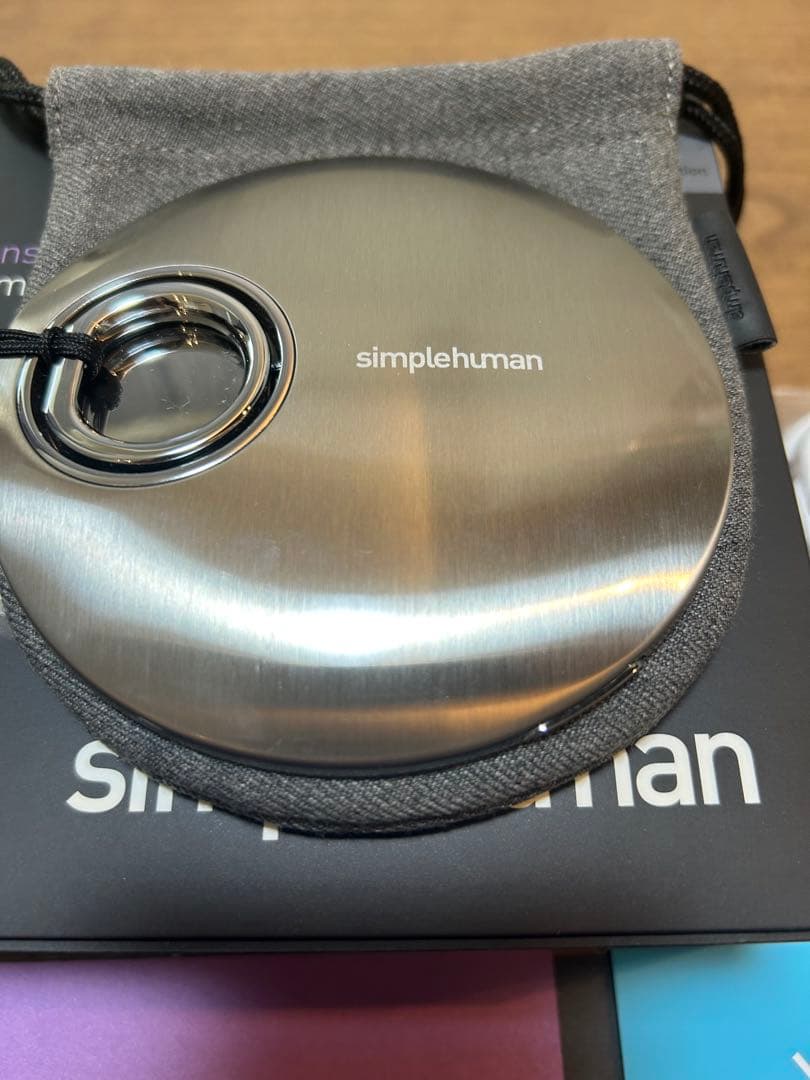 シンプルヒューマン センサーミラー コンパクト　国内正規品　LED