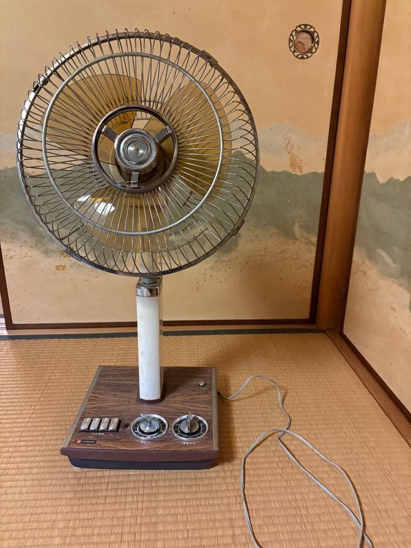 HITACHI 日立 H-727 昭和レトロ 扇風機