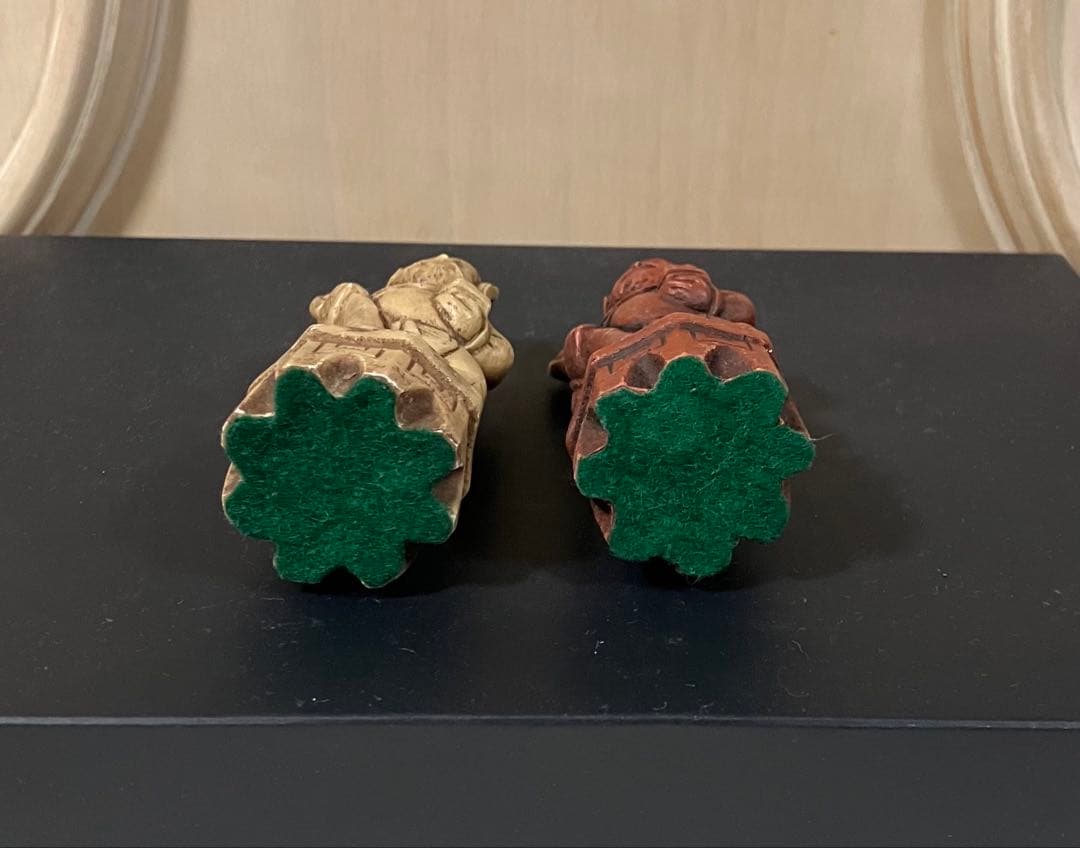 ヴィンテージ　中国の富の神　樹脂像　フィギュア　ゲーム用ピース？