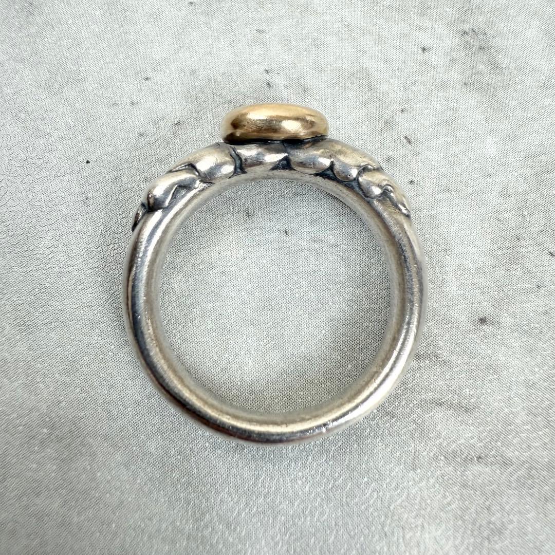 BO'S GLAD RAGS ボーズグラッドラグス ピースサインリング シルバー