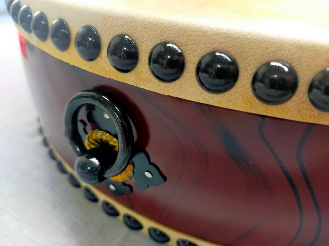 ✨️新品未使用　ZEN-ON　全音　平太鼓　1.1尺　☓　3寸　牛皮使用✨️